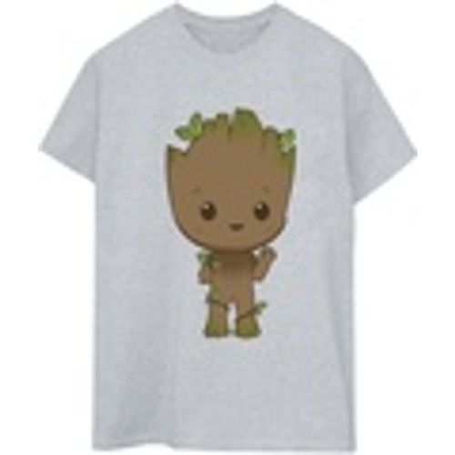 T-shirts a maniche lunghe I Am Groot Chibi Wave Pose - Marvel - Modalova