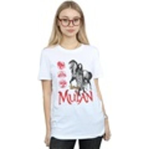 T-shirts a maniche lunghe Mulan Movie Horse Pose - Disney - Modalova
