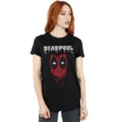 T-shirts a maniche lunghe Deadpool Dripping Head - Marvel - Modalova