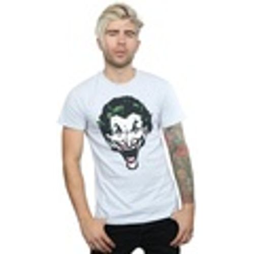 T-shirts a maniche lunghe The Joker Big Face - Dc Comics - Modalova