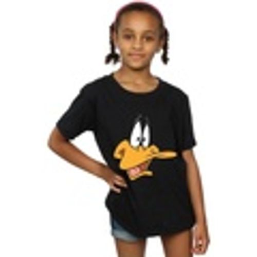 T-shirts a maniche lunghe Daffy Duck Face - Dessins Animés - Modalova