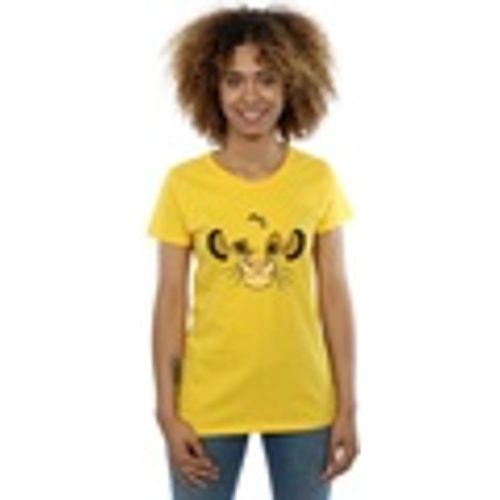 T-shirts a maniche lunghe The Lion King Simba Face - Disney - Modalova