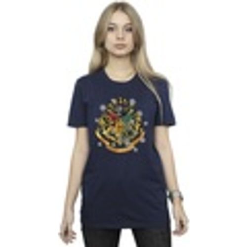 T-shirts a maniche lunghe Christmas Crest - Harry Potter - Modalova