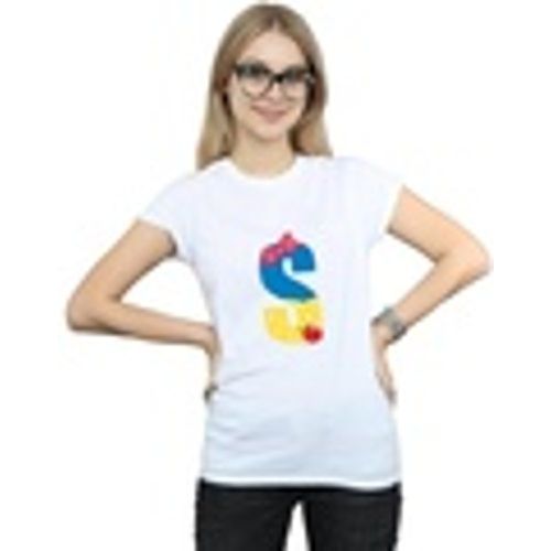 T-shirts a maniche lunghe Alphabet S Is For Snow White - Disney - Modalova