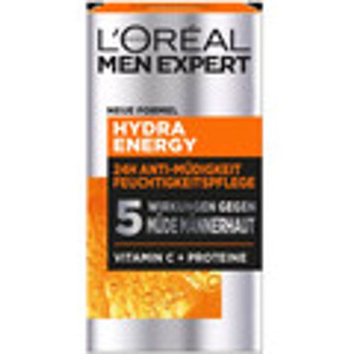 Detergenti e struccanti 24H Anti-Fatigue Moisturizing Cream Men Expert - L'oréal - Modalova