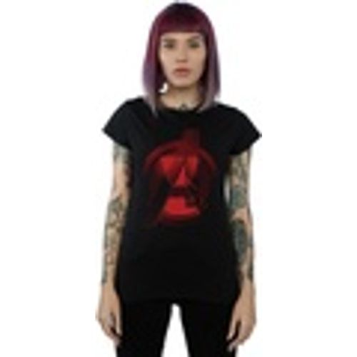 T-shirts a maniche lunghe Black Widow Movie Avengers Logo - Marvel - Modalova