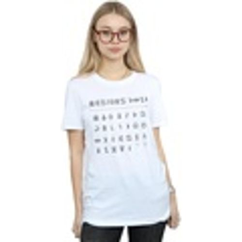 T-shirts a maniche lunghe Artemis Fowl Gnommish Alphabet - Disney - Modalova