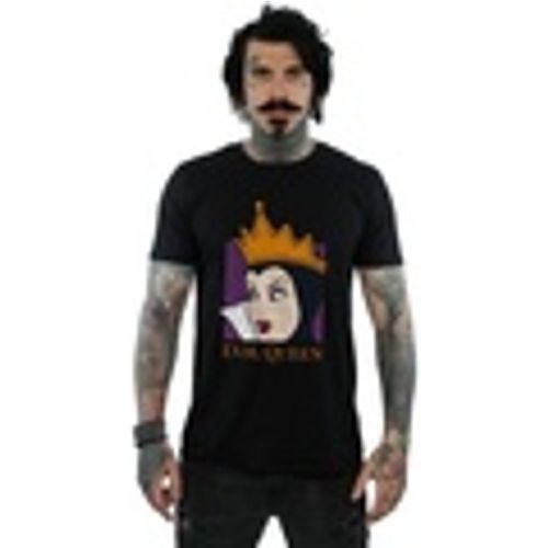 T-shirts a maniche lunghe Evil Queen Cropped Head - Disney - Modalova