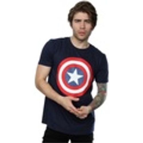 T-shirts a maniche lunghe Captain America Shield - Marvel - Modalova