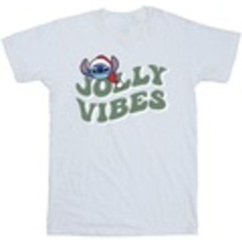 T-shirts a maniche lunghe Lilo Stitch Jolly Chilling Vibes - Disney - Modalova