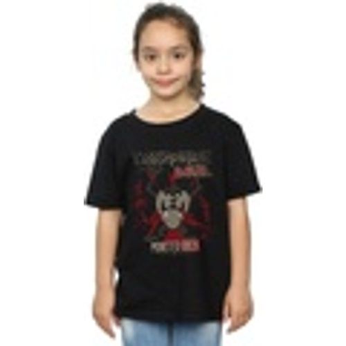 T-shirts a maniche lunghe Tasmanian Devil Monster Rock - Dessins Animés - Modalova