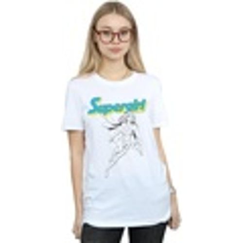 T-shirts a maniche lunghe Supergirl Mono Action Pose - Dc Comics - Modalova