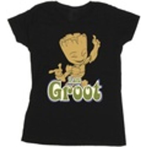 T-shirts a maniche lunghe Groot Dancing - Guardians Of The Galaxy - Modalova