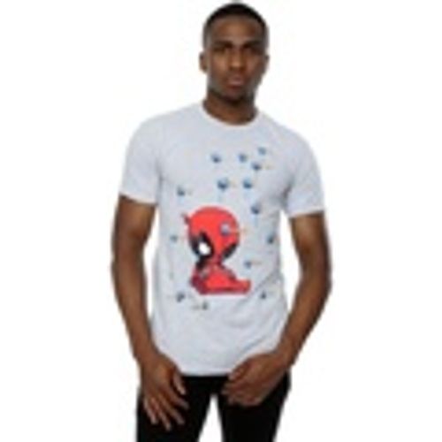 T-shirts a maniche lunghe Deadpool Cartoon Knockout - Marvel - Modalova