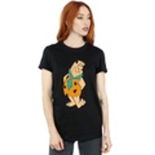 T-shirts a maniche lunghe Fred Flintstone Kick - The Flintstones - Modalova