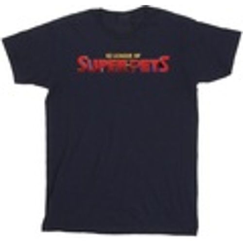 T-shirts a maniche lunghe DC League Of Super-Pets Movie Logo - Dc Comics - Modalova
