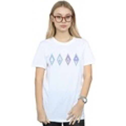 T-shirts a maniche lunghe Frozen 2 Elements Symbols - Disney - Modalova