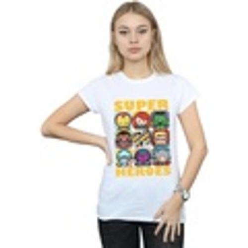 T-shirts a maniche lunghe Kawaii Super Heroes - Marvel - Modalova