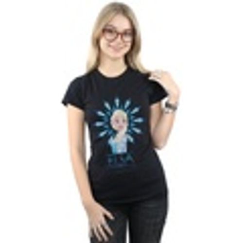 T-shirts a maniche lunghe Frozen Elsa Snowflake - Disney - Modalova