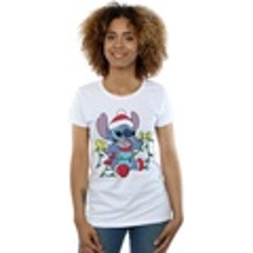 T-shirts a maniche lunghe Lilo And Stitch Christmas Lights - Disney - Modalova