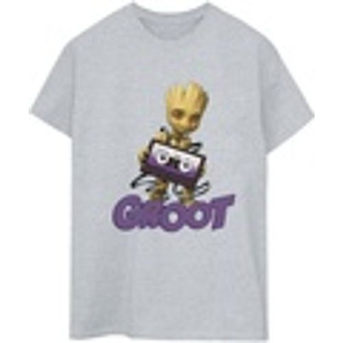 T-shirts a maniche lunghe Groot Casette - Guardians Of The Galaxy - Modalova