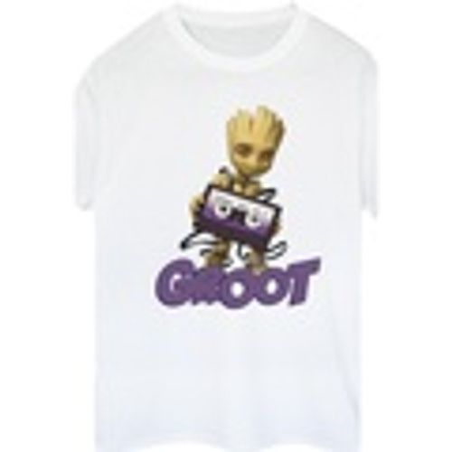 T-shirts a maniche lunghe Groot Casette - Guardians Of The Galaxy - Modalova