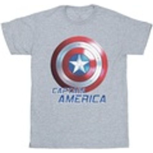 T-shirts a maniche lunghe The Falcon And The Winter Soldier Captain America Shield - Marvel - Modalova