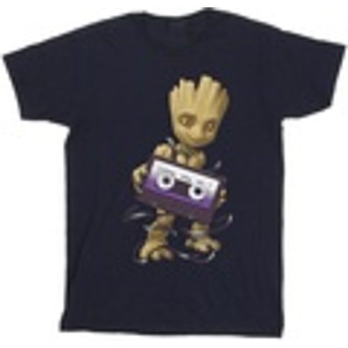 T-shirts a maniche lunghe Guardians Of The Galaxy Groot Cosmic Tape - Marvel - Modalova
