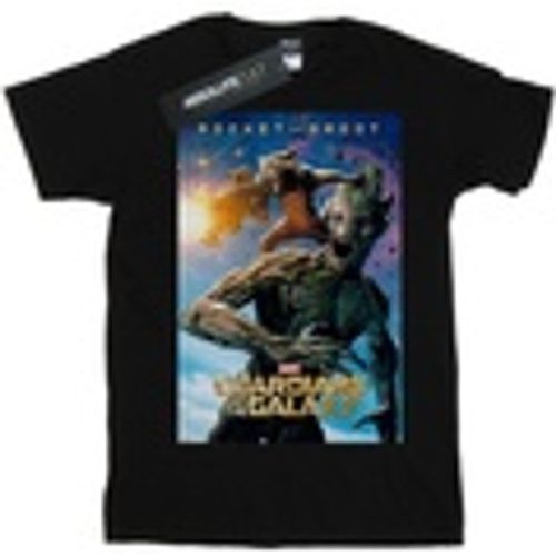 T-shirts a maniche lunghe Guardians Of The Galaxy Rocket And Groot Poster - Marvel - Modalova