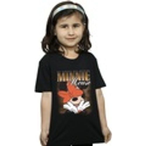 T-shirts a maniche lunghe Minnie Mouse Bow Montage - Disney - Modalova