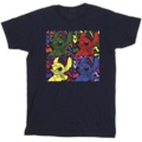 T-shirts a maniche lunghe Lilo Stitch Pop Art - Disney - Modalova