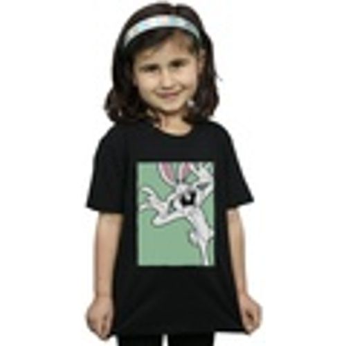 T-shirts a maniche lunghe Bugs Bunny Funny Face - Dessins Animés - Modalova