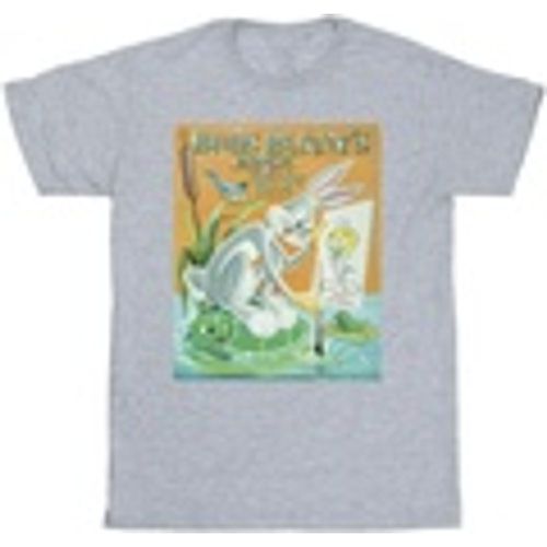 T-shirts a maniche lunghe Bugs Bunny Colouring Book - Dessins Animés - Modalova