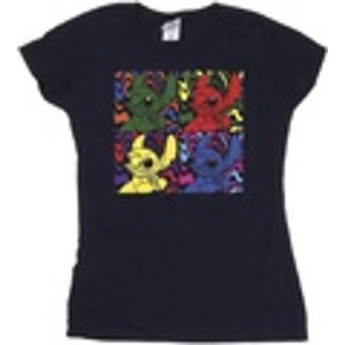 T-shirts a maniche lunghe Lilo Stitch Pop Art - Disney - Modalova