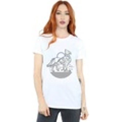 T-shirts a maniche lunghe Buckbeak Line Art - Harry Potter - Modalova