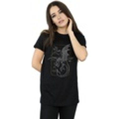 T-shirts a maniche lunghe Dragon Line Art - Harry Potter - Modalova