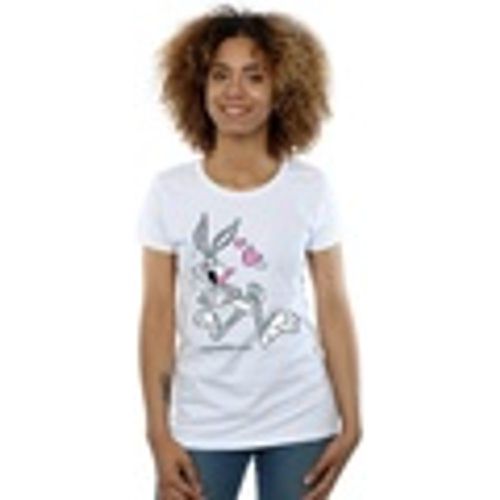 T-shirts a maniche lunghe Bugs Bunny In Love - Dessins Animés - Modalova