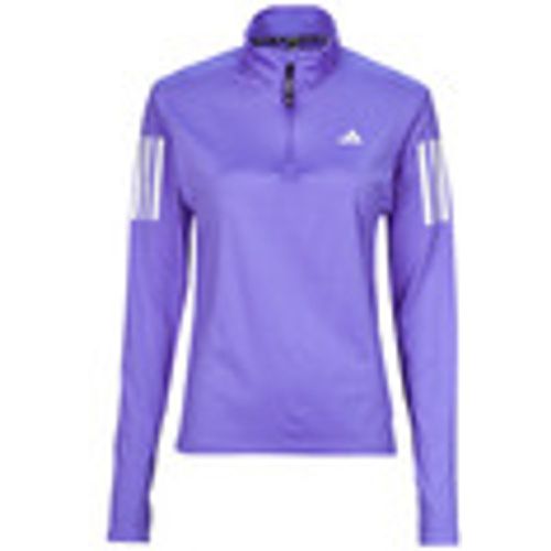 Felpa Own the Run Half-Zip Jacket - Adidas - Modalova