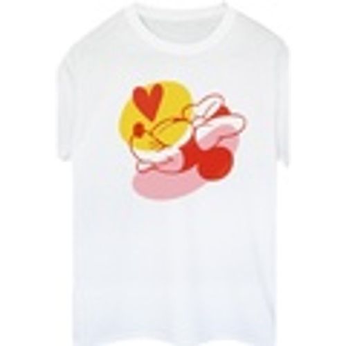 T-shirts a maniche lunghe Minnie Mouse Tongue Heart - Disney - Modalova