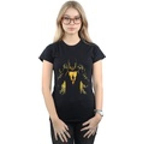 T-shirts a maniche lunghe Shazam Lightning Silhouette - Dc Comics - Modalova