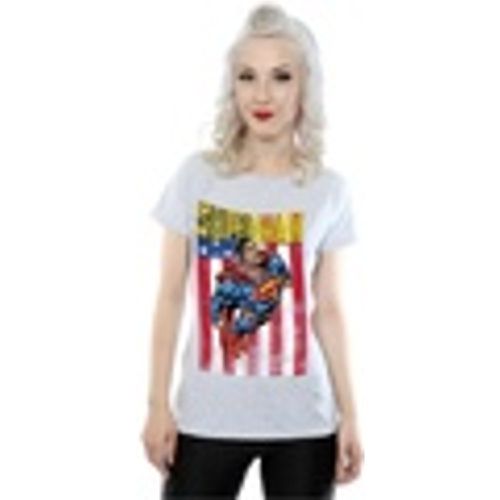 T-shirts a maniche lunghe Superman Flight - Dc Comics - Modalova
