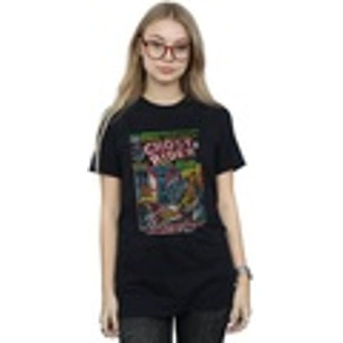 T-shirts a maniche lunghe Ghost Rider Distressed Spotlight - Marvel - Modalova