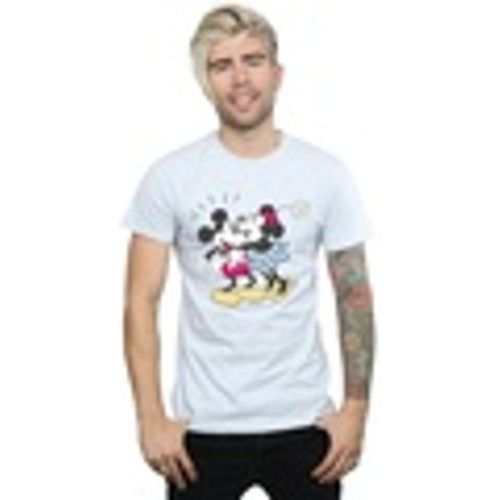 T-shirts a maniche lunghe Mickey And Minnie Mouse Kiss - Disney - Modalova