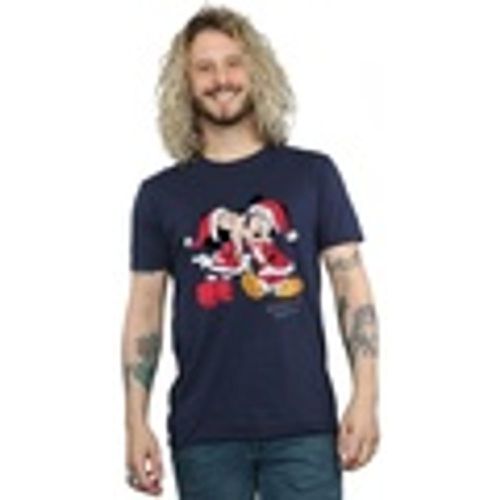 T-shirts a maniche lunghe Mickey And Minnie Christmas Kiss - Disney - Modalova