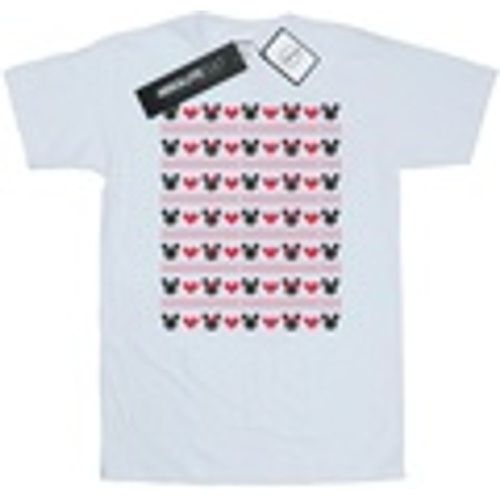 T-shirts a maniche lunghe Mickey And Minnie Christmas Hearts - Disney - Modalova