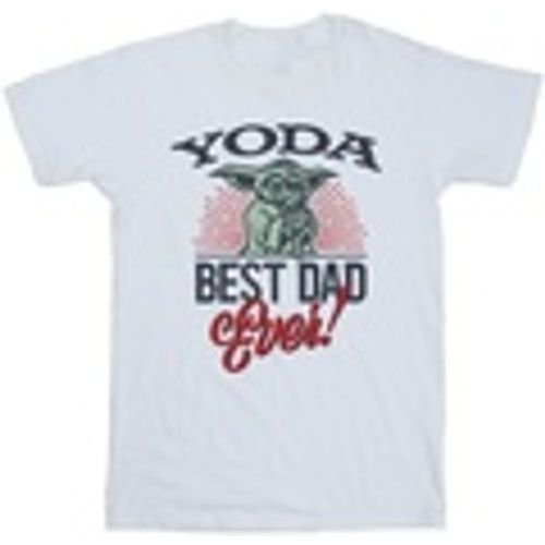 T-shirts a maniche lunghe Mandalorian Yoda Dad - Disney - Modalova