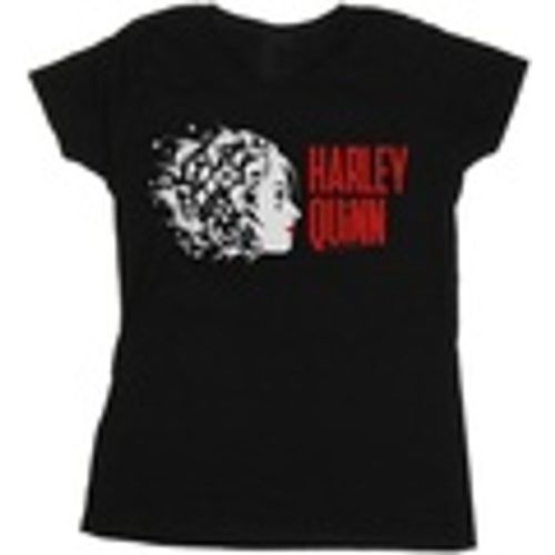 T-shirts a maniche lunghe The Suicide Squad Harley Quinn Stencil Logo - Dc Comics - Modalova