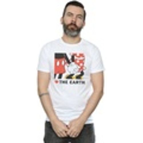 T-shirts a maniche lunghe Mickey Mouse Heart The Earth - Disney - Modalova