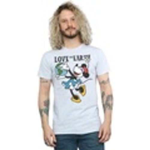 T-shirts a maniche lunghe Mickey Mouse Love The Earth - Disney - Modalova