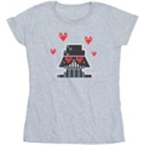 T-shirts a maniche lunghe Valentines Vader In Love - Disney - Modalova